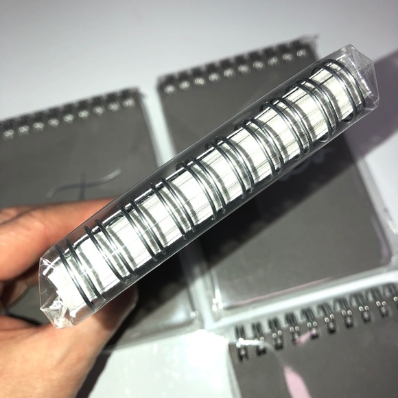 MSPCI Set of 4 Luxe Holiday Mini Journals Silver Spiral 100 Sheet Note Pads NEW! - Picture 10 of 12